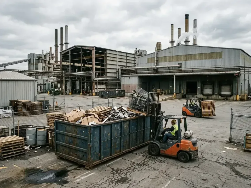 industrial-factory-scrap-conta-003 — frequently asked questions, Cheap Roll-off Dumpster Rentals in Village of Waukesha, WI